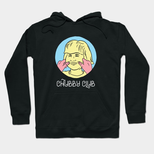 Chubby Club Girl Hoodie by soberbless